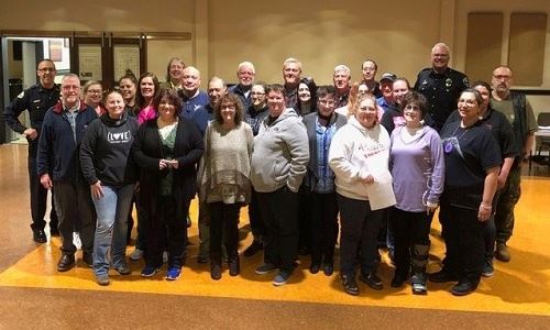 Group photo of students